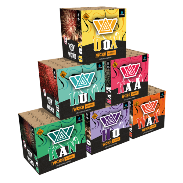 WCKD SIX SET VON 6 CAKES