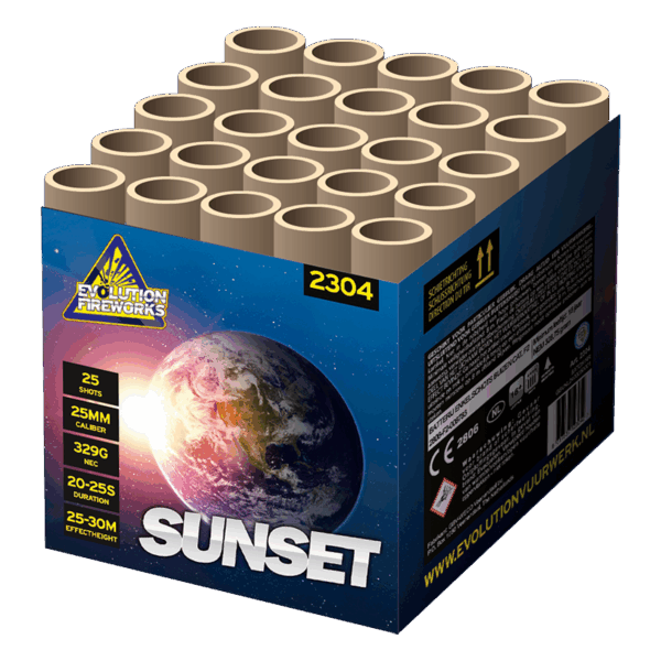 Sunset 25 shots 25mm