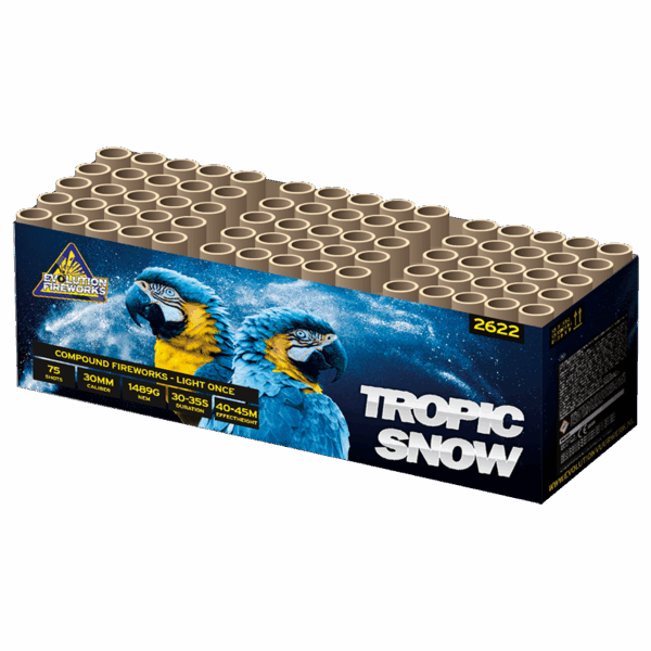 Tropic Snow 75 shots 30mm