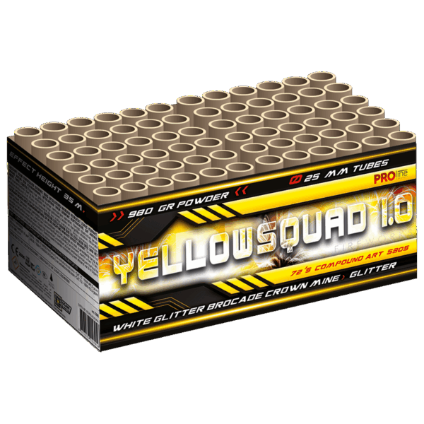 Yellow Squad 72 shots 25mm