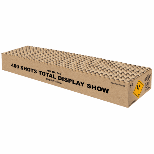 400 Shots Total Display Show