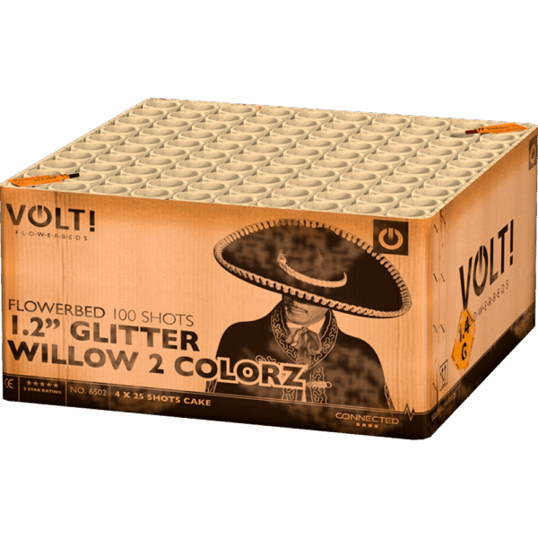 1.2" Glitter Willow 2 Colorz