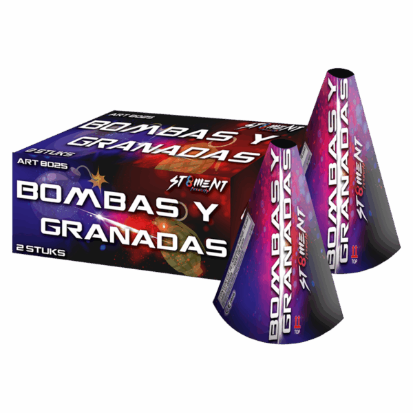 Bombas y Granadas fontains