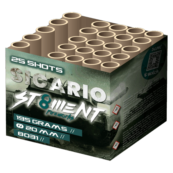 Sicario 25 shots 20mm