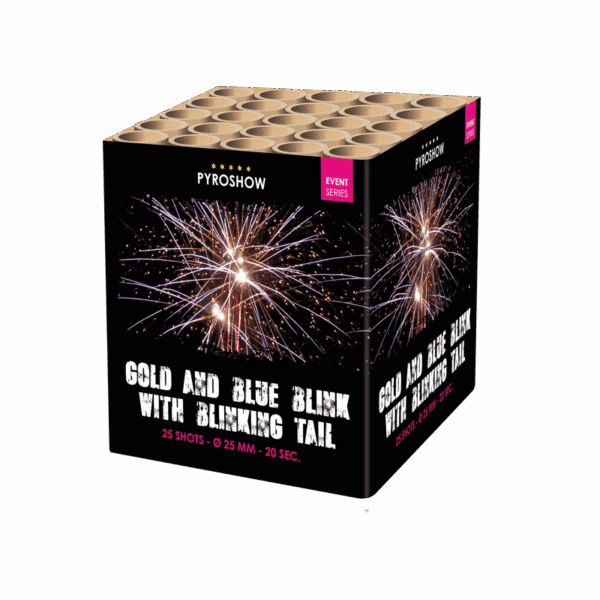 Gold & Blue Blink w.Blue Blinking Tail