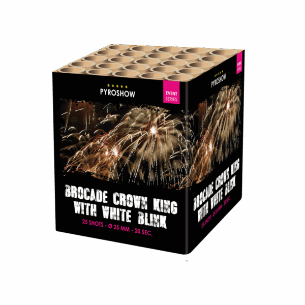Brocade Crown King with White Blink