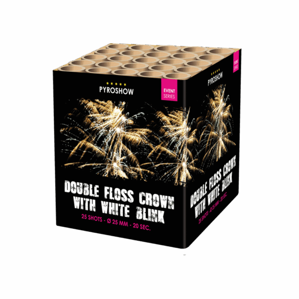Double Floss Crown with White Blink